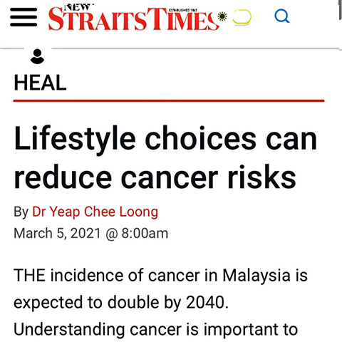 Lifestyle choices can reduce cancer risks